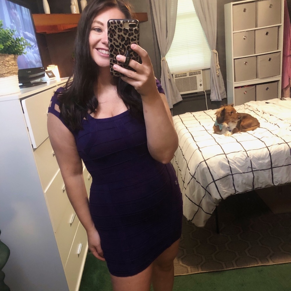 Forever 21 Plum Purple Mini Dress